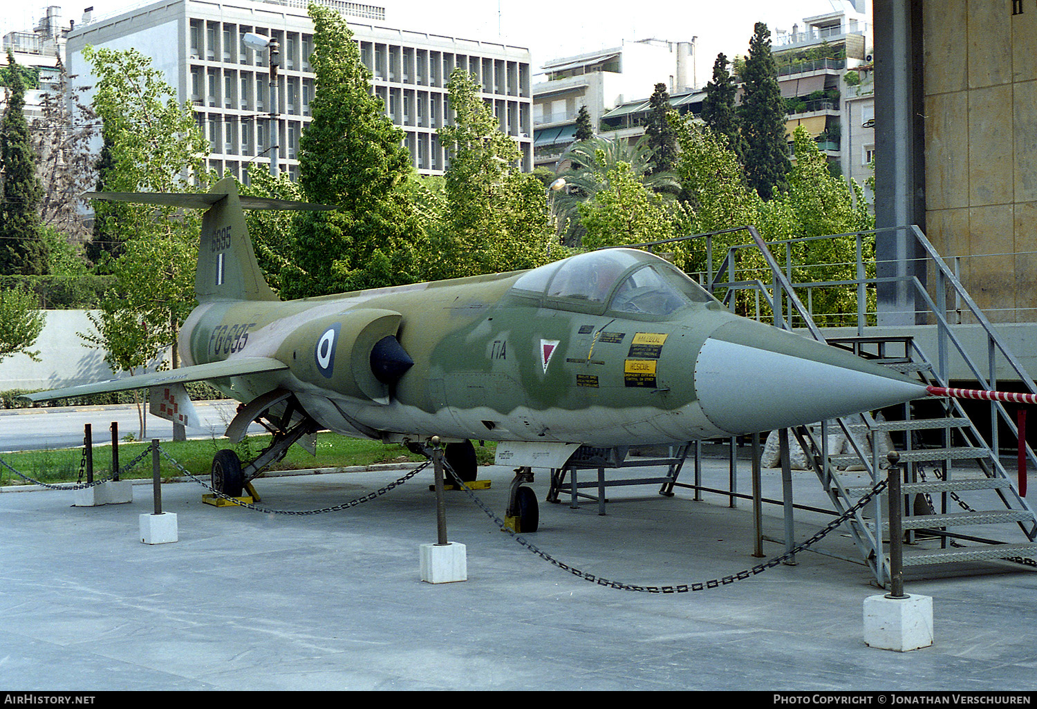 Aircraft Photo of 6695 | Lockheed F-104G Starfighter | Greece - Air Force | AirHistory.net #258018