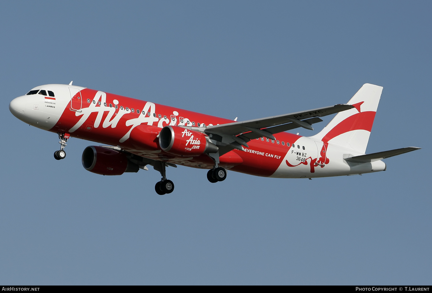 Aircraft Photo of F-WWBZ | Airbus A320-216 | AirAsia | AirHistory.net #258025