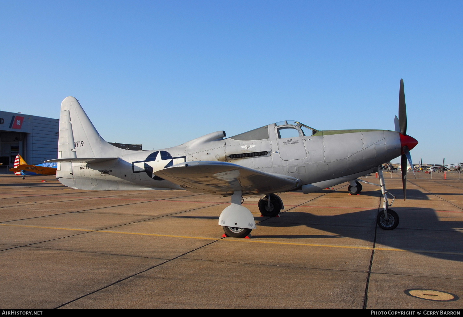 Aircraft Photo of N6763 / 1719 | Bell P-63F Kingcobra | Commemorative Air Force | USA - Air Force | AirHistory.net #258041