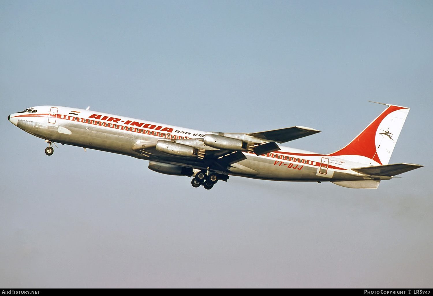 Aircraft Photo of VT-DJJ | Boeing 707-437 | Air India | AirHistory.net #258046