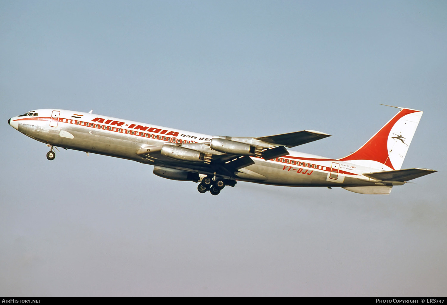 Aircraft Photo of VT-DJJ | Boeing 707-437 | Air India | AirHistory.net #258046