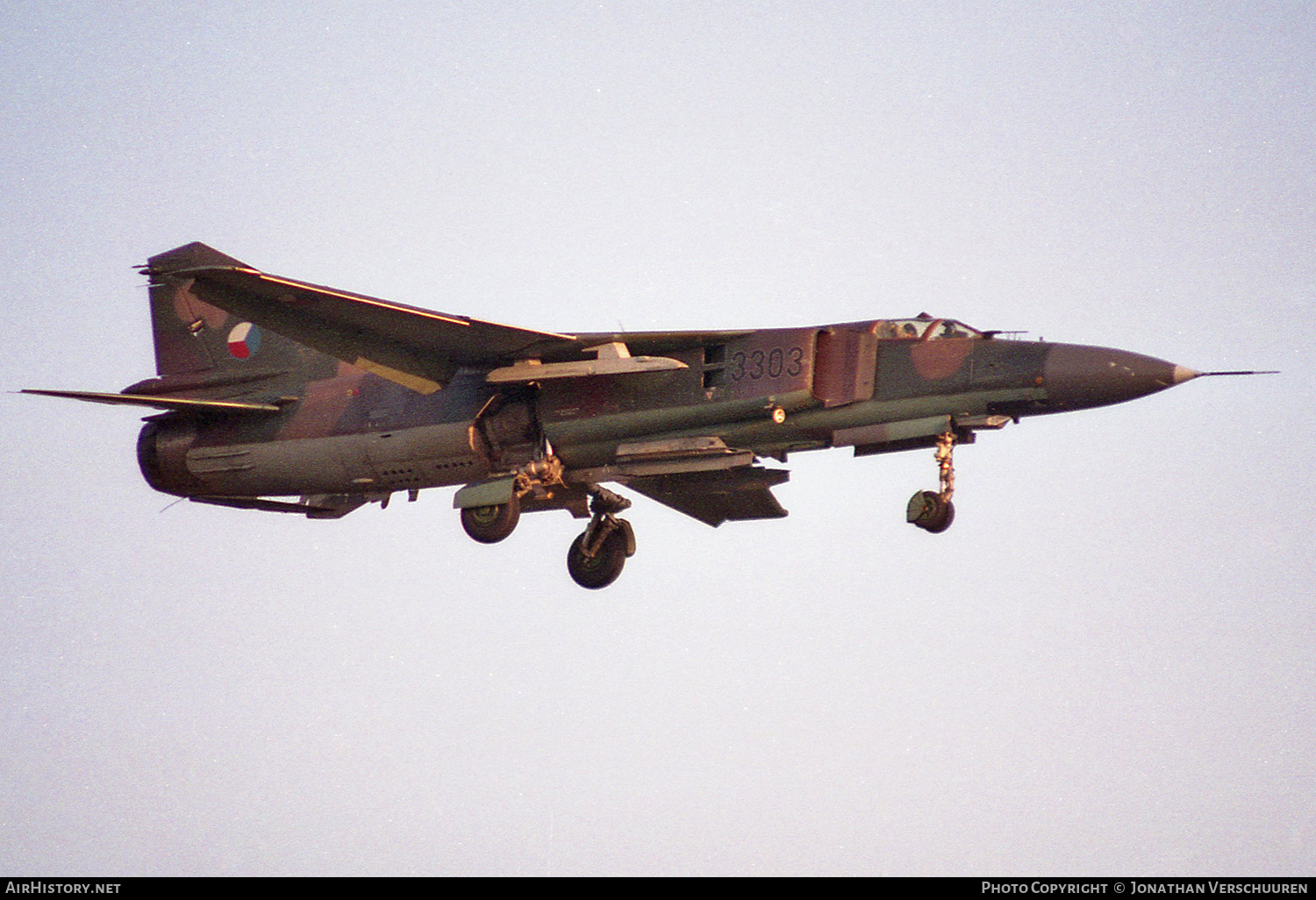 Aircraft Photo of 3303 | Mikoyan-Gurevich MiG-23ML | Czechoslovakia - Air Force | AirHistory.net #258054