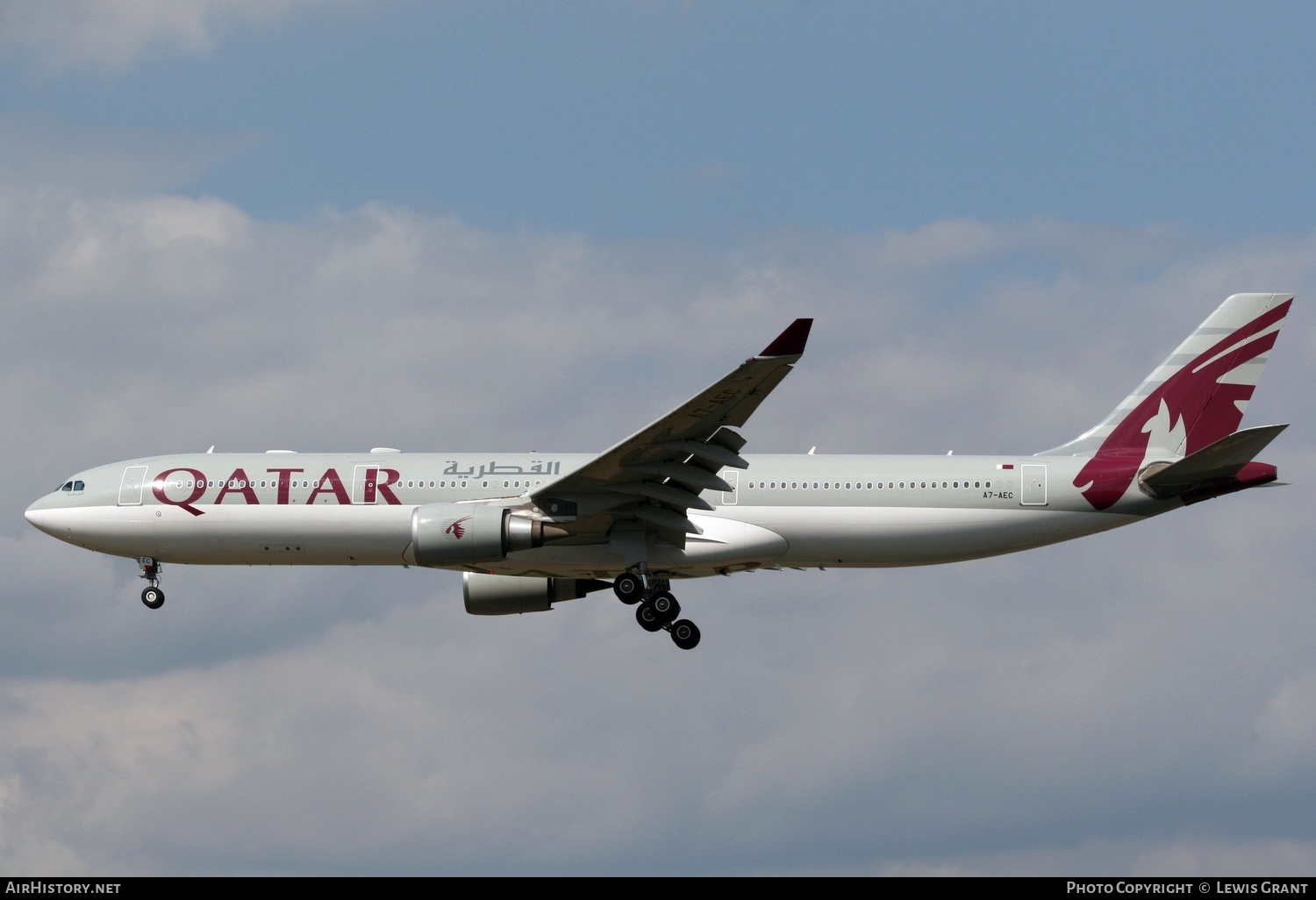 Aircraft Photo of A7-AEC | Airbus A330-303 | Qatar Airways | AirHistory.net #258057