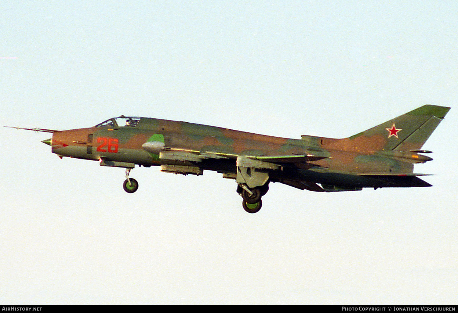 Aircraft Photo of 26 red | Sukhoi Su-17M4 | Soviet Union - Air Force | AirHistory.net #258059