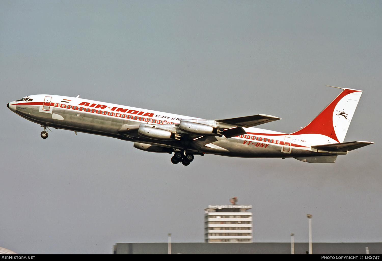 Aircraft Photo of VT-DNY | Boeing 707-437 | Air India | AirHistory.net #258076