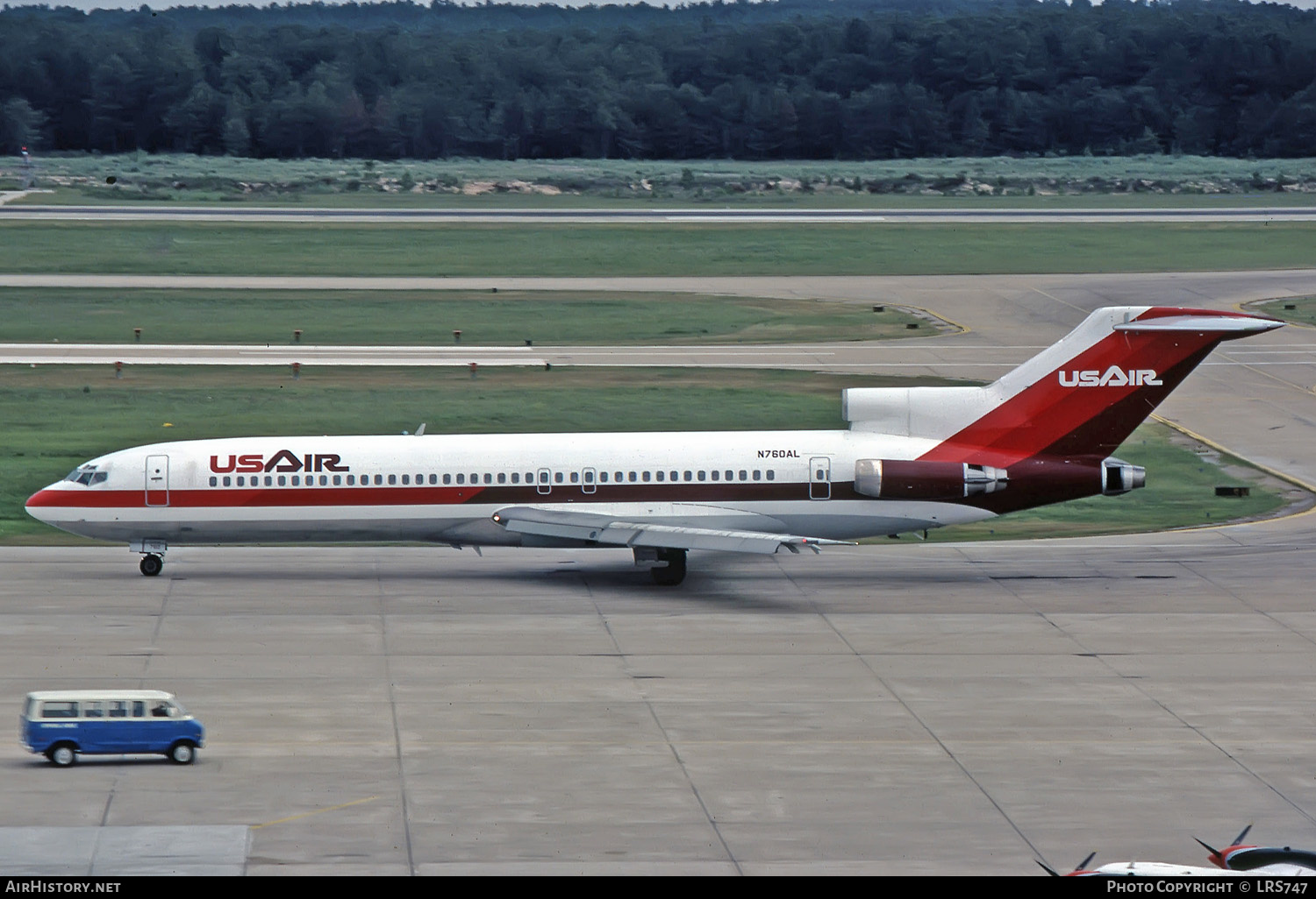 Aircraft Photo of N760AL | Boeing 727-2B7/Adv | USAir | AirHistory.net #258078