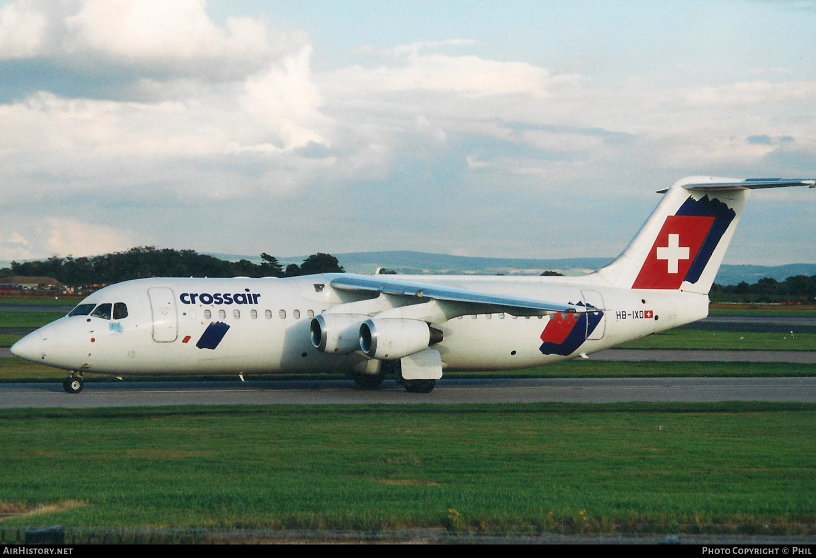 Aircraft Photo of HB-IXD | British Aerospace BAe-146-200A | Crossair | AirHistory.net #258100