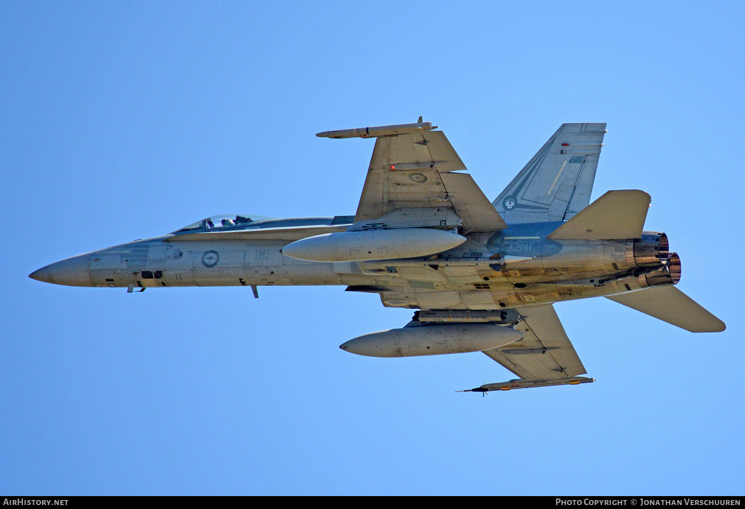 Aircraft Photo of A21-11 | McDonnell Douglas F/A-18A Hornet | Australia - Air Force | AirHistory.net #258102