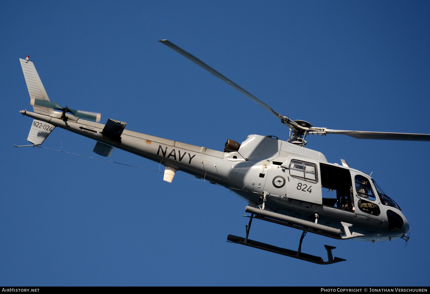 Aircraft Photo of N22-024 | Aerospatiale AS-350B Squirrel | Australia - Navy | AirHistory.net #258111