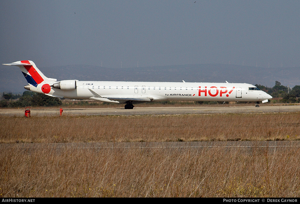 Aircraft Photo of F-HMLH | Bombardier CRJ-1000EL NG (CL-600-2E25) | Hop! | AirHistory.net #258115
