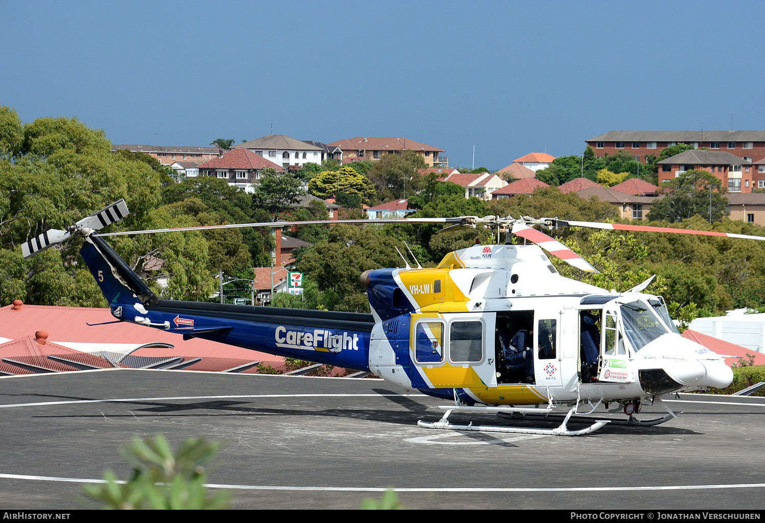 Aircraft Photo of VH-LWI | Bell 412EP | CareFlight | AirHistory.net #258117