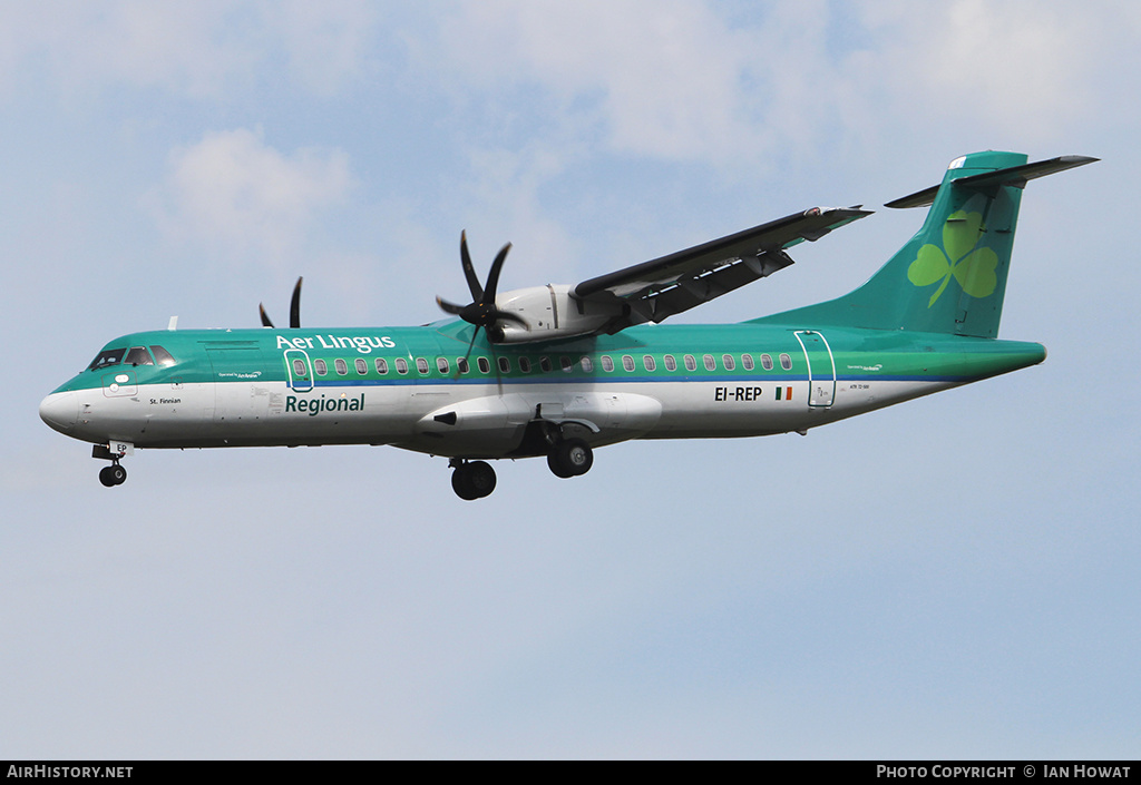 Aircraft Photo of EI-REP | ATR ATR-72-500 (ATR-72-212A) | Aer Lingus Regional | AirHistory.net #258129