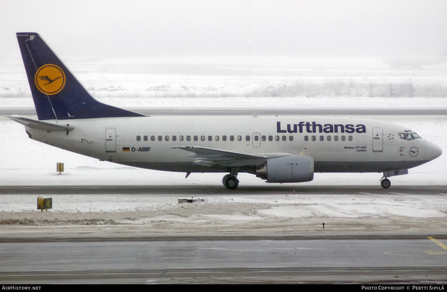 Aircraft Photo of D-ABIF | Boeing 737-530 | Lufthansa | AirHistory.net #258133