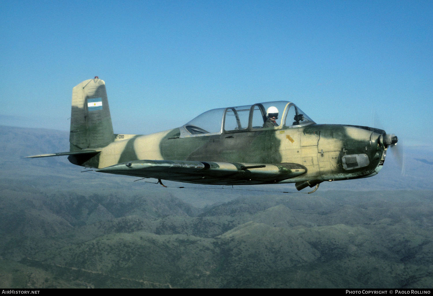 Aircraft Photo of E-010 | Beech T-34A Mentor | Argentina - Air Force | AirHistory.net #258135