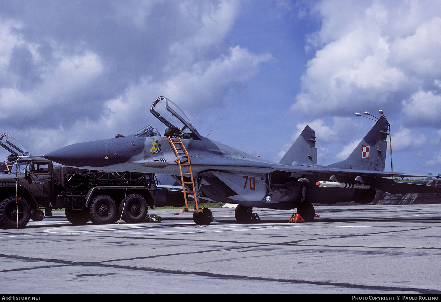 Aircraft Photo of 70 | Mikoyan-Gurevich MiG-29A (9-12A) | Poland - Air Force | AirHistory.net #258137