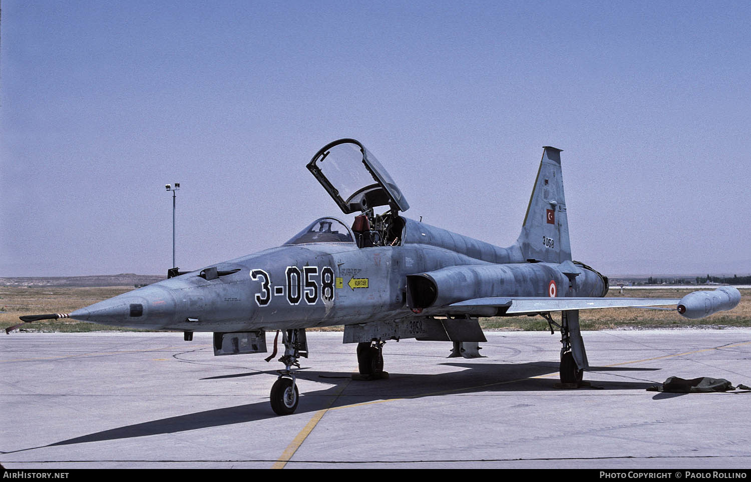 Aircraft Photo of 71-3058 / 3058 | Canadair NF-5A | Turkey - Air Force | AirHistory.net #258143
