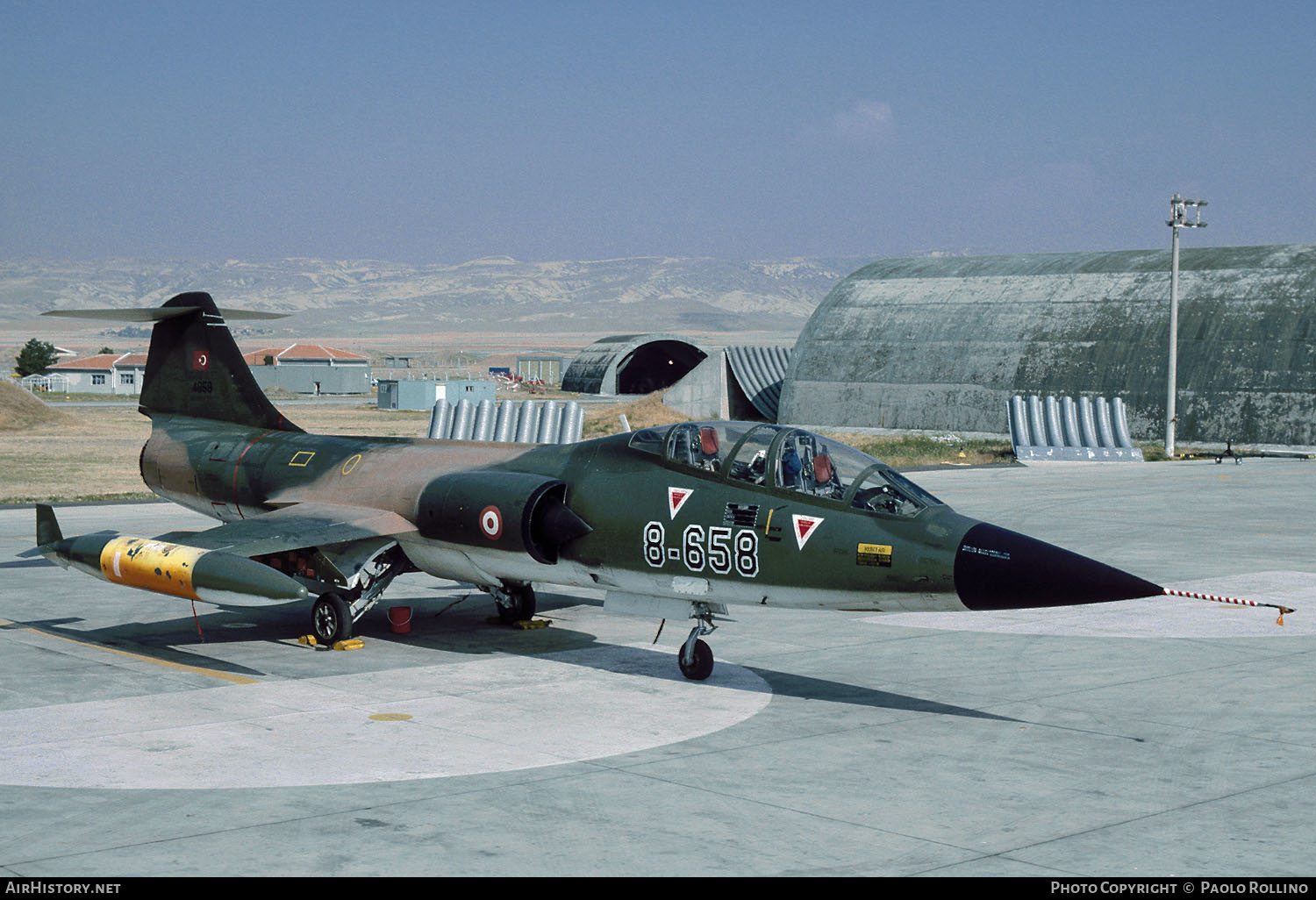 Aircraft Photo of 64-658 | Lockheed CF-104D Starfighter Mk2 | Turkey - Air Force | AirHistory.net #258144