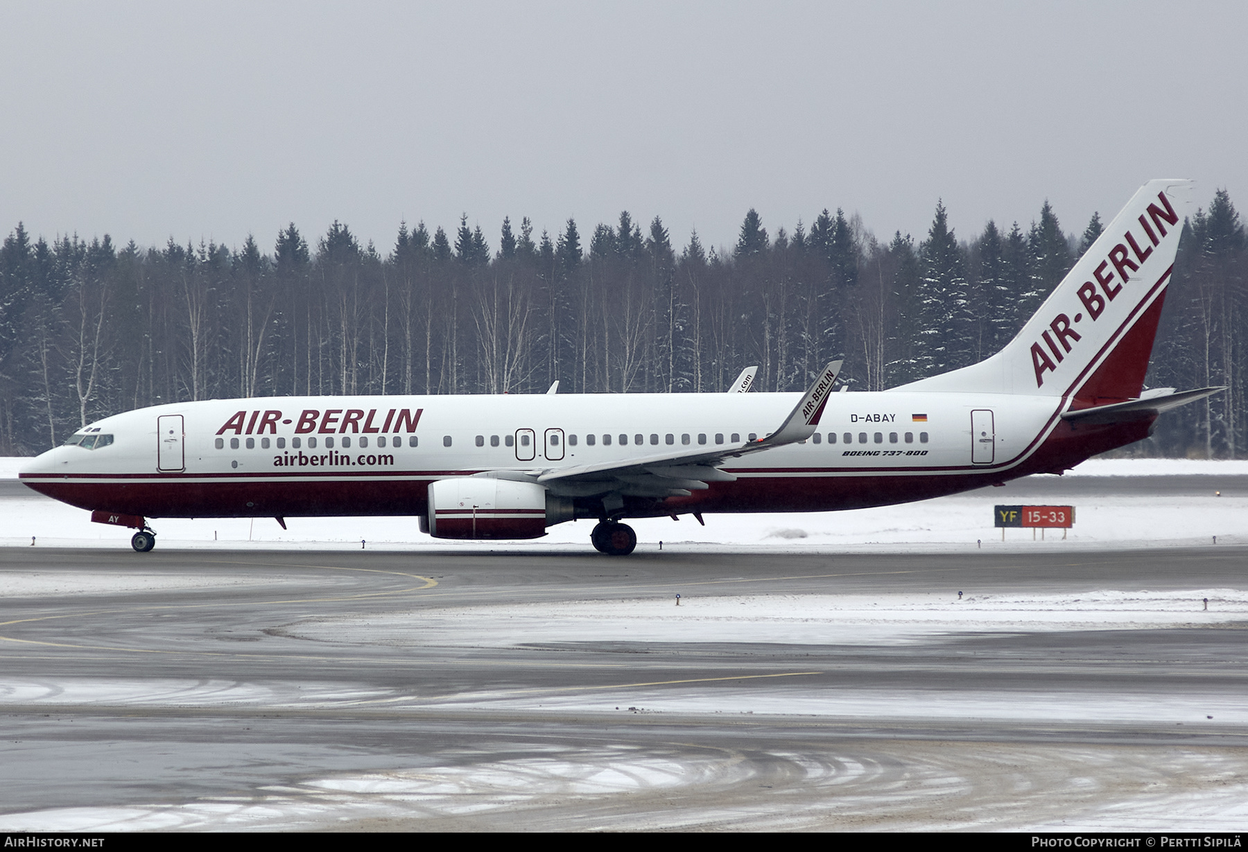 Aircraft Photo of D-ABAY | Boeing 737-86J | Air Berlin | AirHistory.net #258145