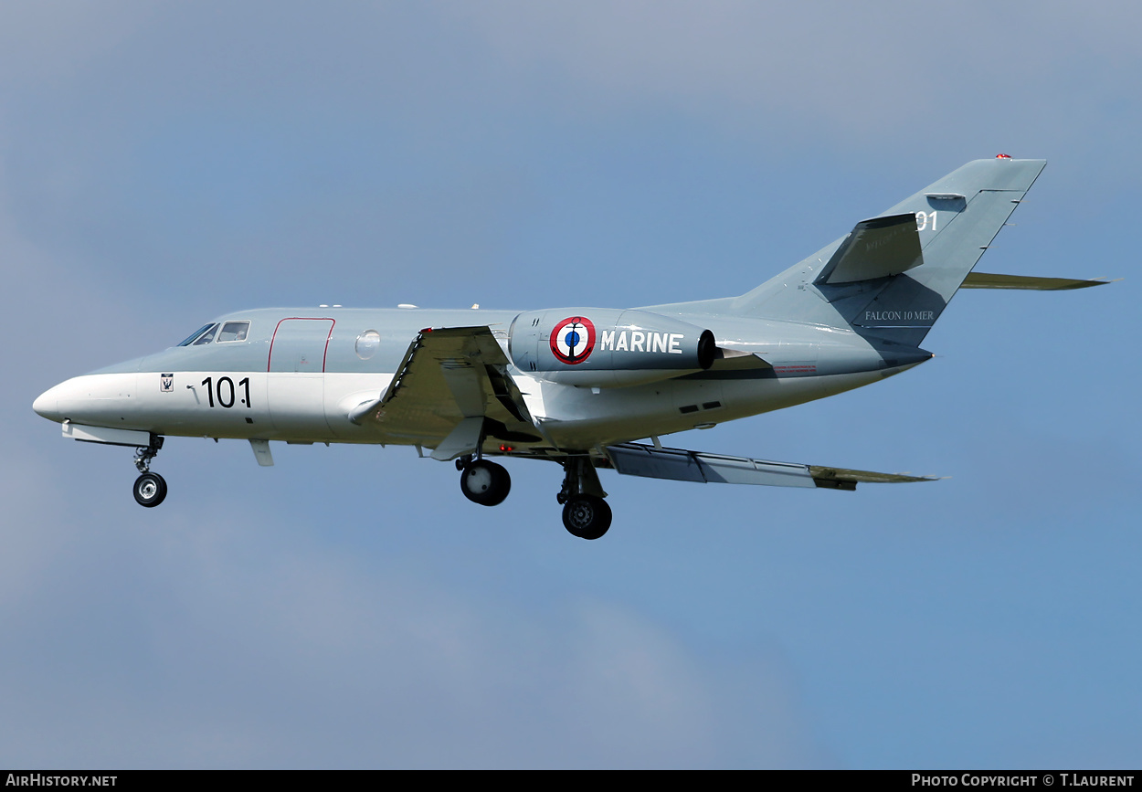 Aircraft Photo of 101 | Dassault Falcon 10MER | France - Navy | AirHistory.net #258164