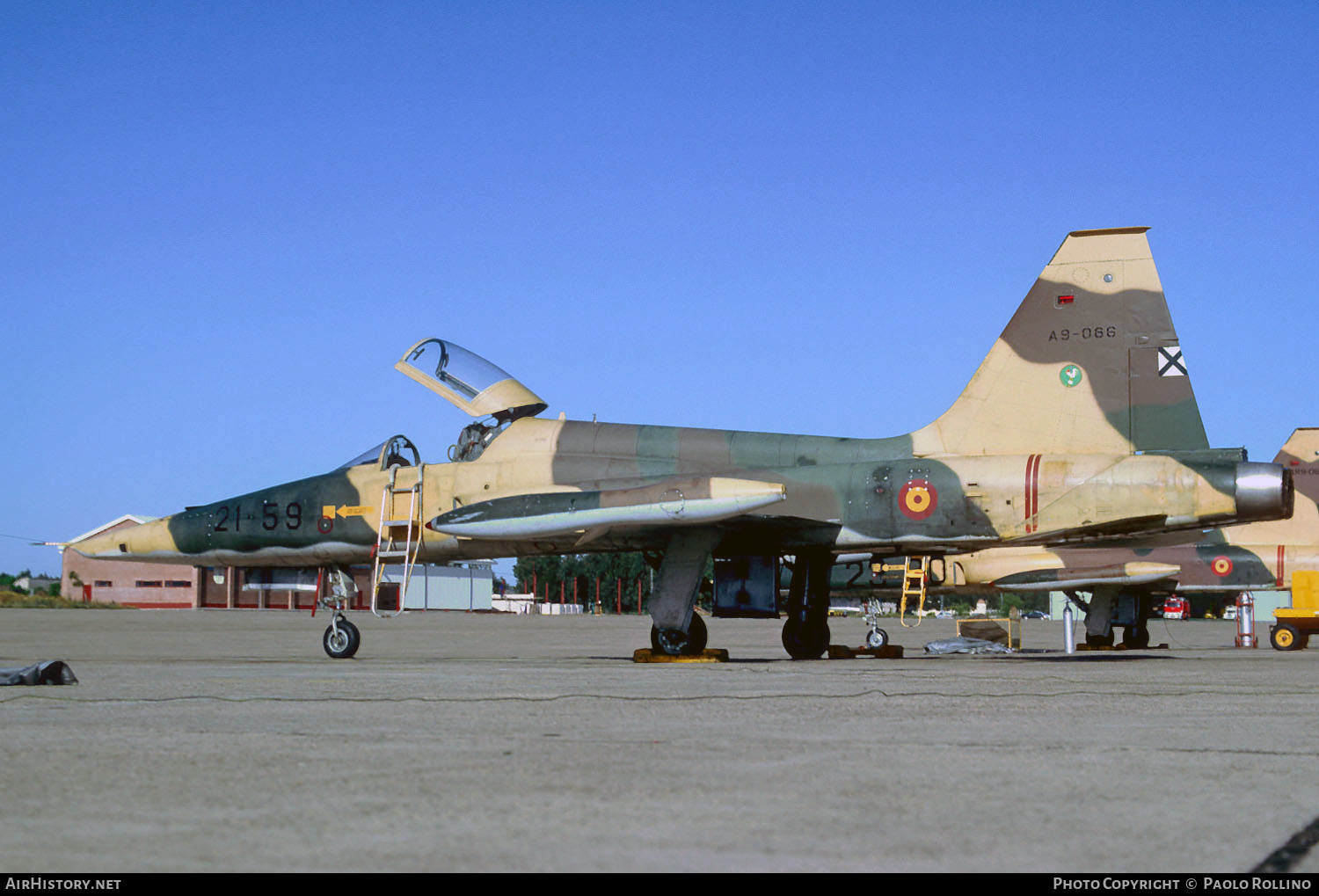 Aircraft Photo of AR.9-066 | Northrop SRF-5A Freedom Fighter | Spain - Air Force | AirHistory.net #258166