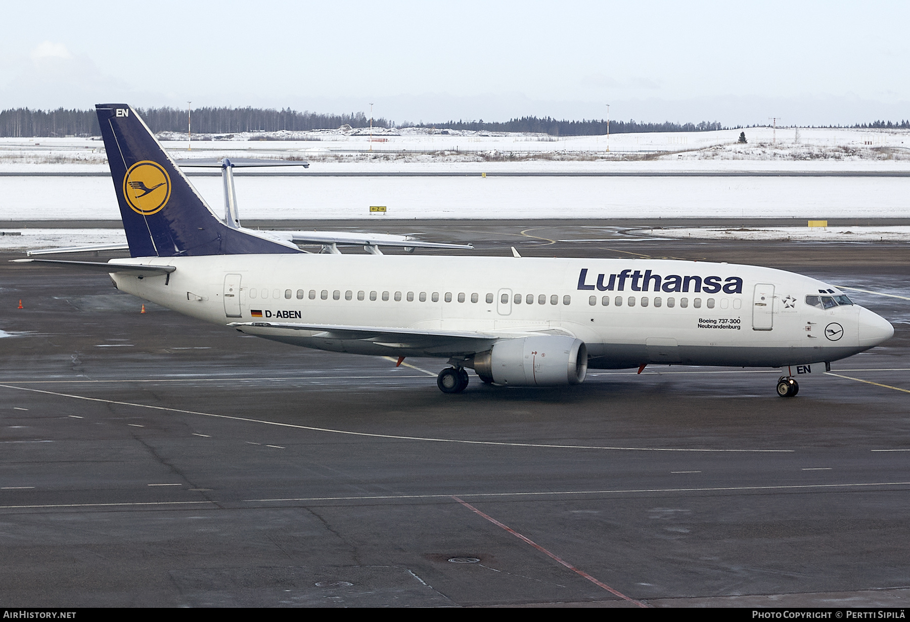 Aircraft Photo of D-ABEN | Boeing 737-330 | Lufthansa | AirHistory.net #258176