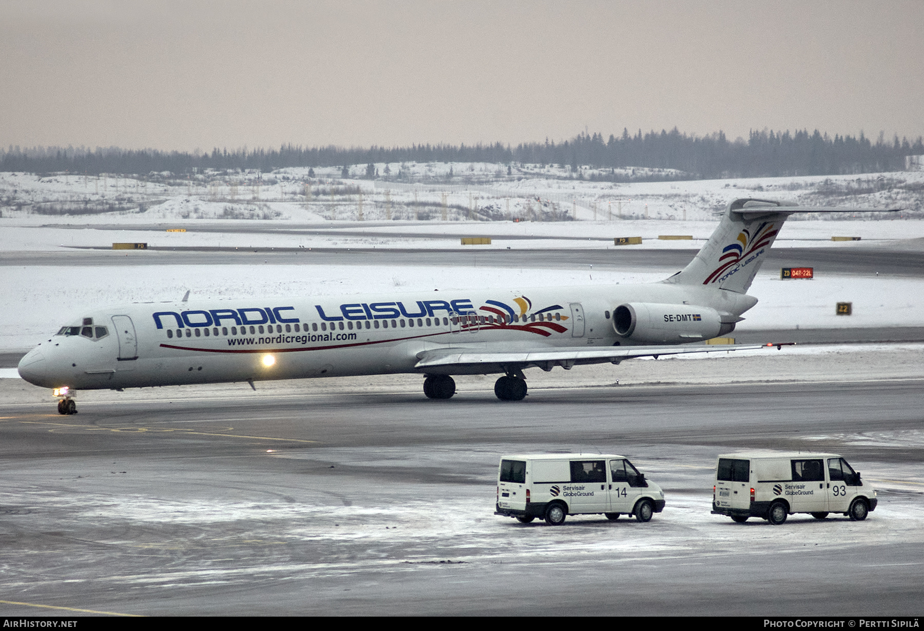 Aircraft Photo of SE-DMT | McDonnell Douglas MD-81 (DC-9-81) | Nordic Leisure | AirHistory.net #258178
