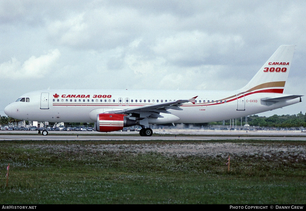 Aircraft Photo of C-GVXD | Airbus A320-212 | Canada 3000 | AirHistory.net #258181
