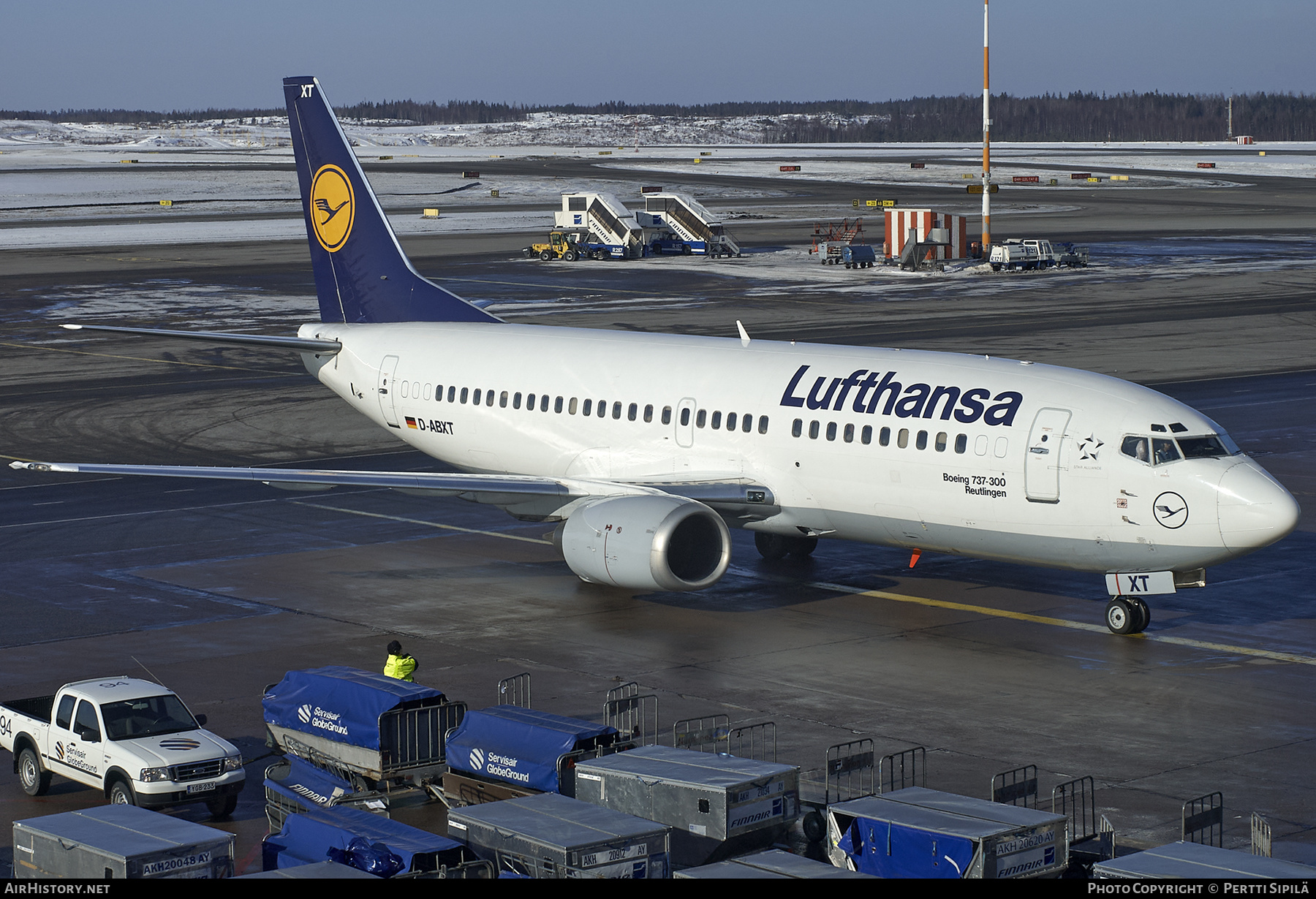 Aircraft Photo of D-ABXT | Boeing 737-330 | Lufthansa | AirHistory.net #258195