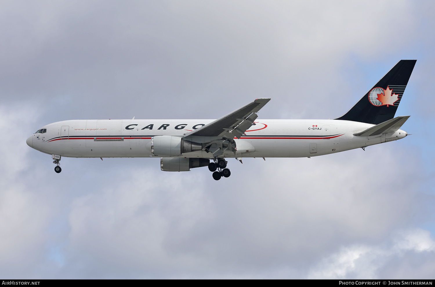 Aircraft Photo of C-GYAJ | Boeing 767-35E/ER(BCF) | Cargojet | AirHistory.net #258215