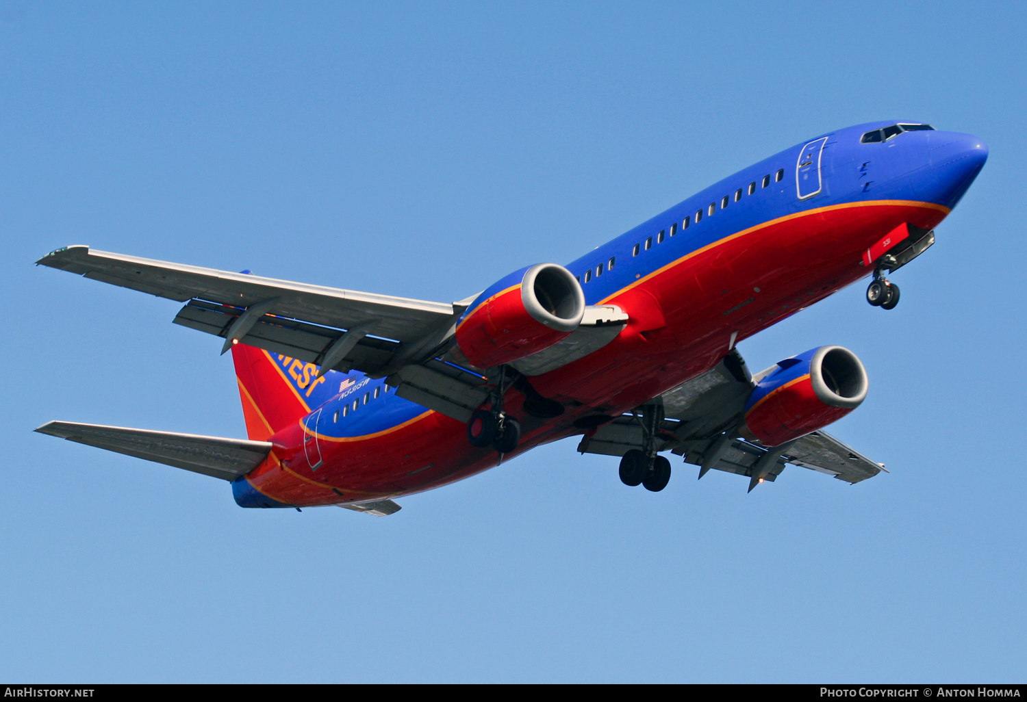 Aircraft Photo of N331SW | Boeing 737-3H4 | Southwest Airlines | AirHistory.net #258219