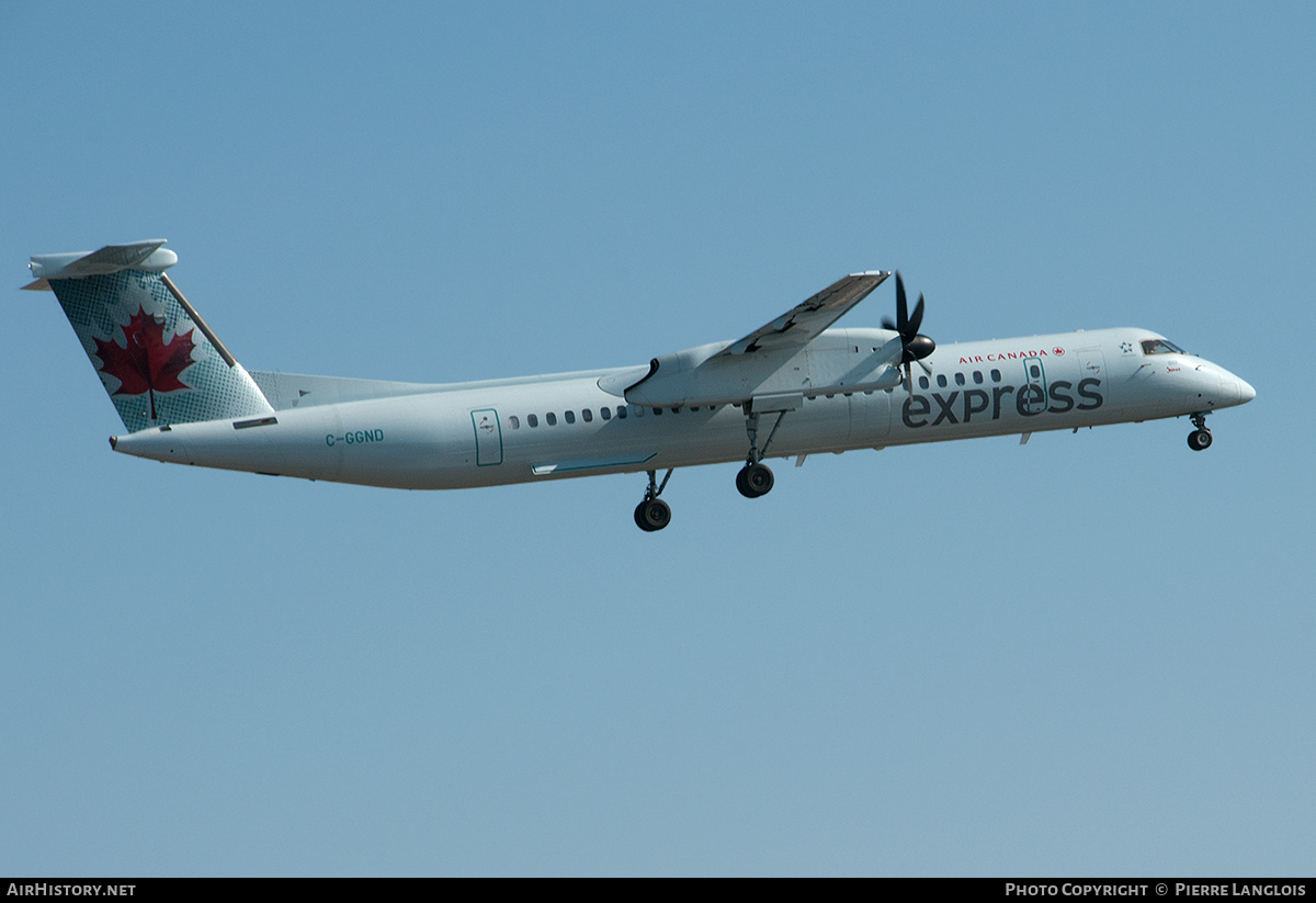 Aircraft Photo of C-GGND | Bombardier DHC-8-402 Dash 8 | Air Canada Express | AirHistory.net #258237