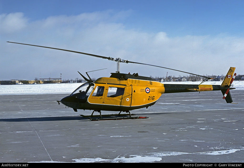 Aircraft Photo of 136216 | Bell CH-136 Kiowa (206A-1/COH-58A) | Canada - Air Force | AirHistory.net #258254