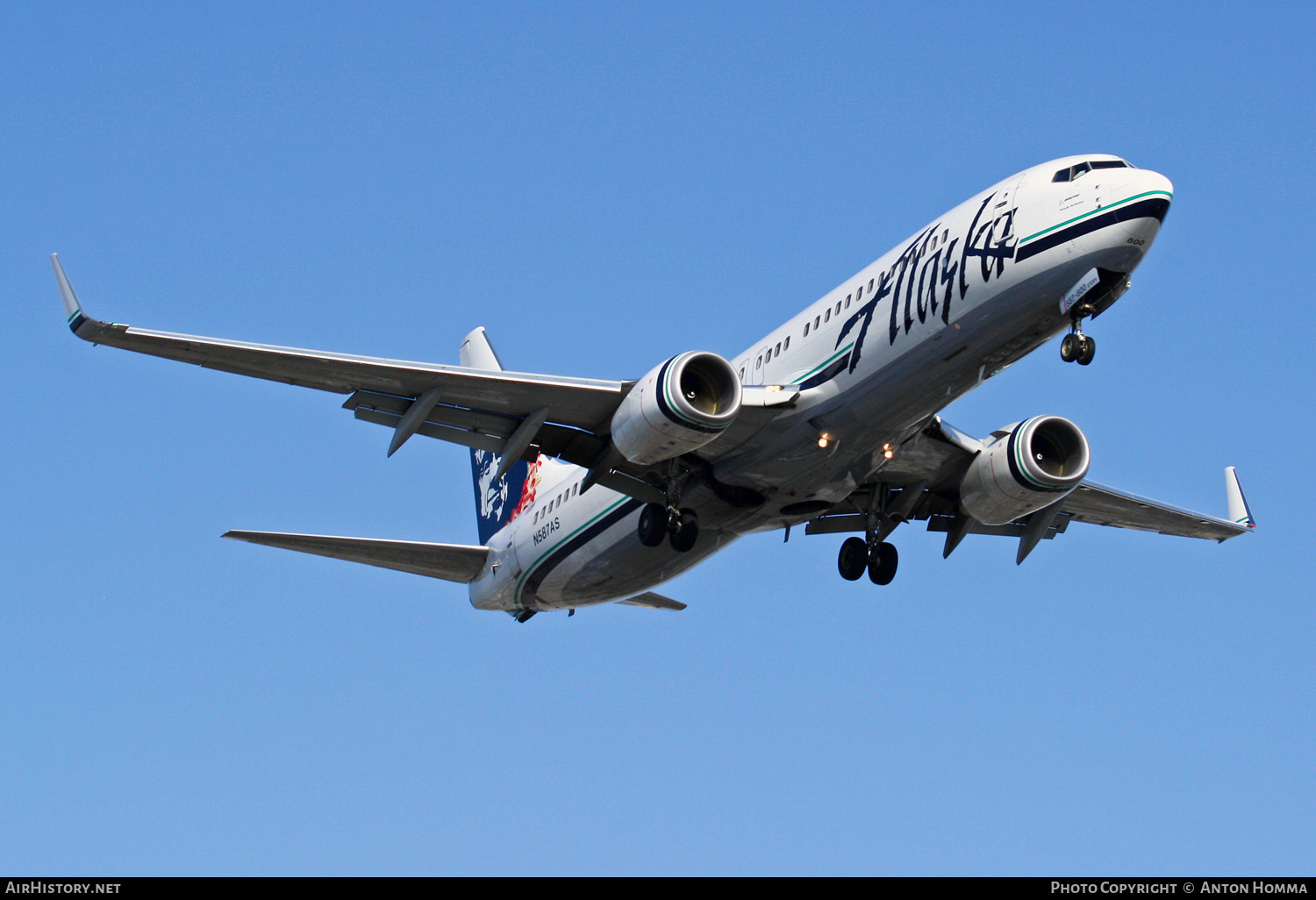 Aircraft Photo of N587AS | Boeing 737-890 | Alaska Airlines | AirHistory.net #258257