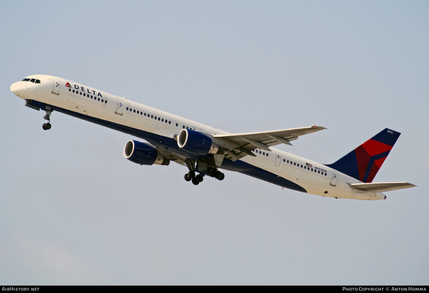 Aircraft Photo of N593NW | Boeing 757-351 | Delta Air Lines | AirHistory.net #258261