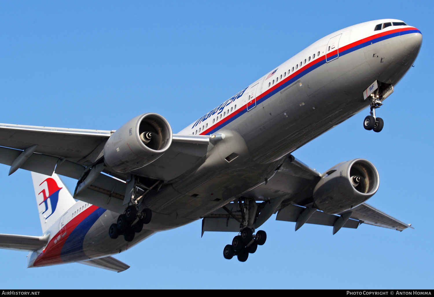 Aircraft Photo of 9M-MRF | Boeing 777-2H6/ER | Malaysia Airlines | AirHistory.net #258284