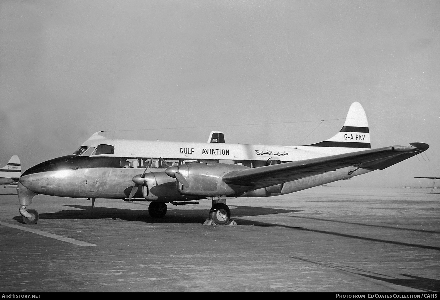 Aircraft Photo of G-APKV | De Havilland D.H. 114 Heron 1B | Gulf Aviation | AirHistory.net #258293