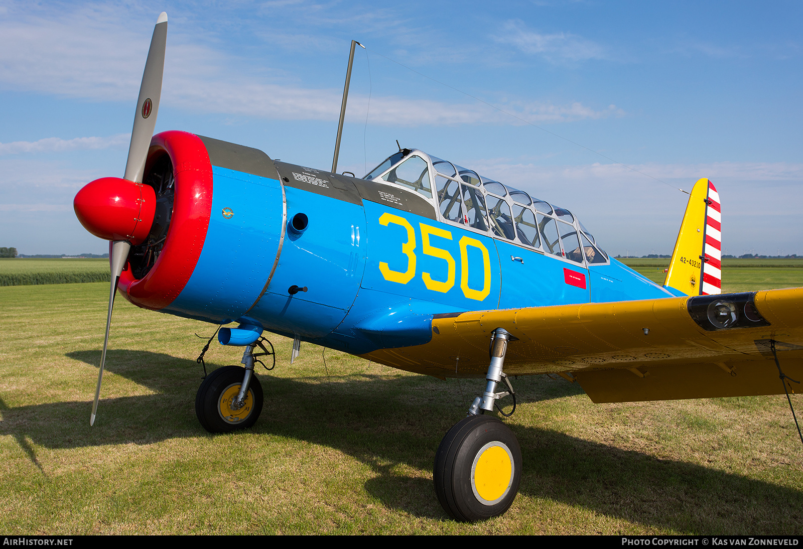 Aircraft Photo of N313BT / 42-43210 | Vultee BT-13A Valiant | Early Birds | USA - Air Force | AirHistory.net #258295