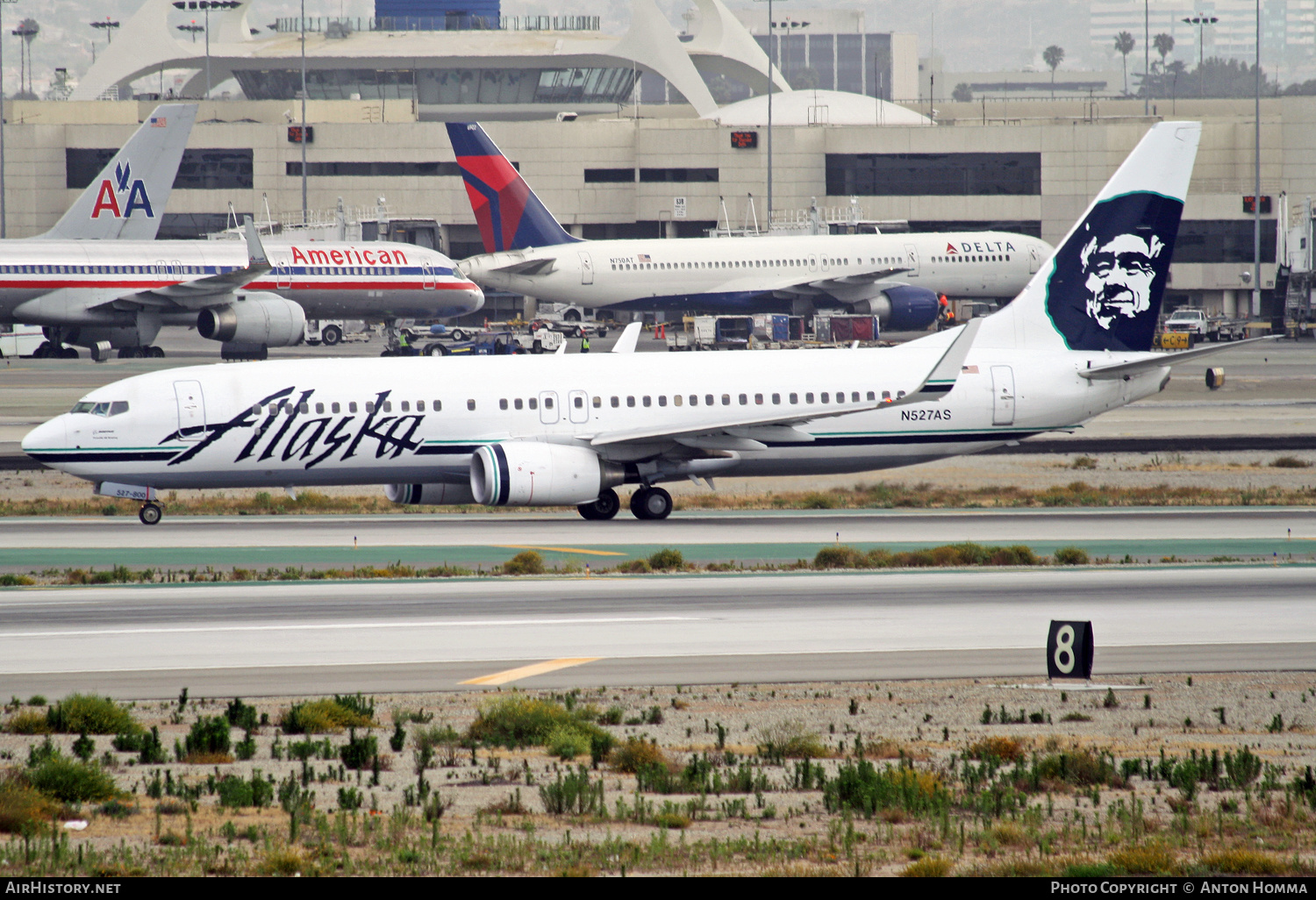 Aircraft Photo of N527AS | Boeing 737-890 | Alaska Airlines | AirHistory.net #258303
