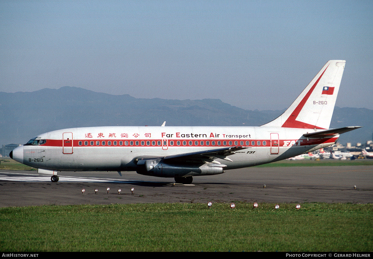 Aircraft Photo of B-2613 | Boeing 737-247 | Far Eastern Air Transport - FAT | AirHistory.net #258314