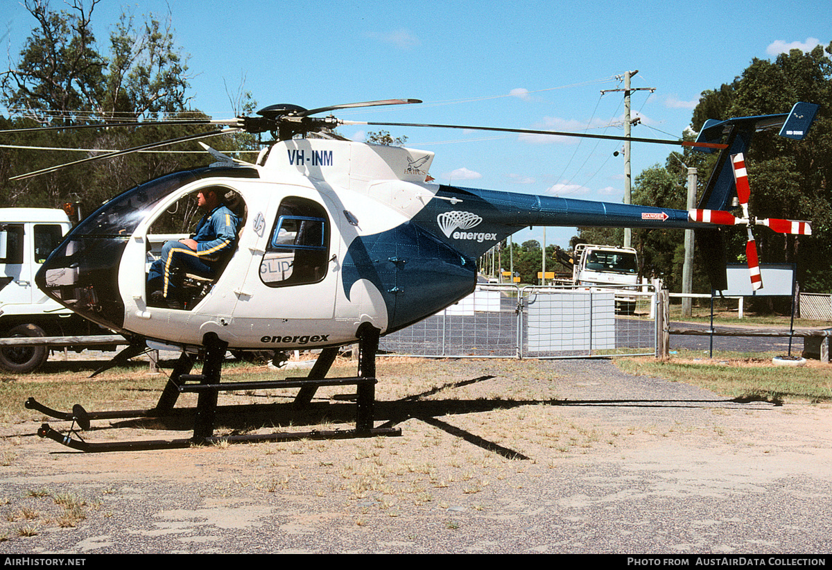 Aircraft Photo of VH-INM | MD Helicopters MD-500E (369E) | Energex | AirHistory.net #258318