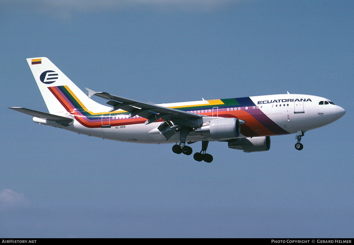 Aircraft Photo of HC-BRB | Airbus A310-324 | Ecuatoriana | AirHistory.net #258332