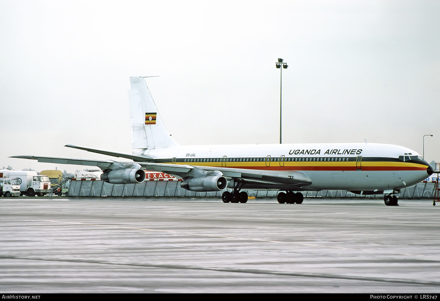 Aircraft Photo of 5X-UAL | Boeing 707-321C | Uganda Airlines | AirHistory.net #258340
