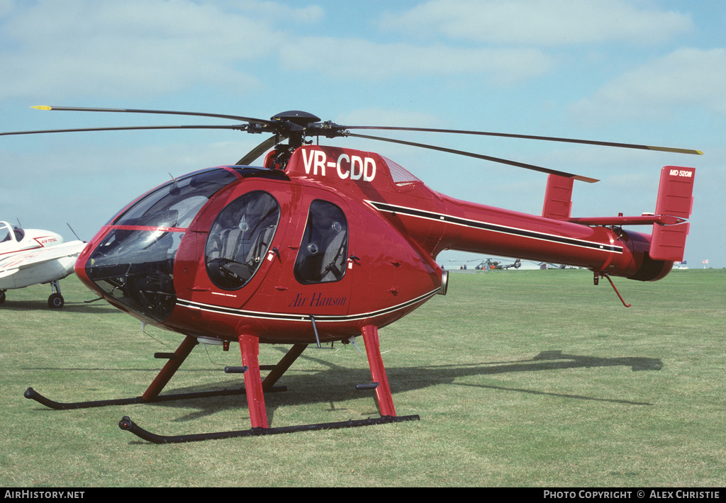 Aircraft Photo of VR-CDD | McDonnell Douglas MD-520N | Air Hanson | AirHistory.net #258345