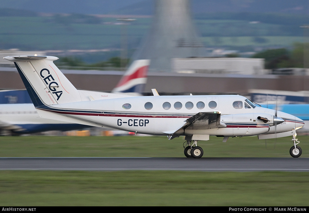 Aircraft Photo of G-CEGP | Beech 200 Super King Air | Cega Air Ambulance | AirHistory.net #258370