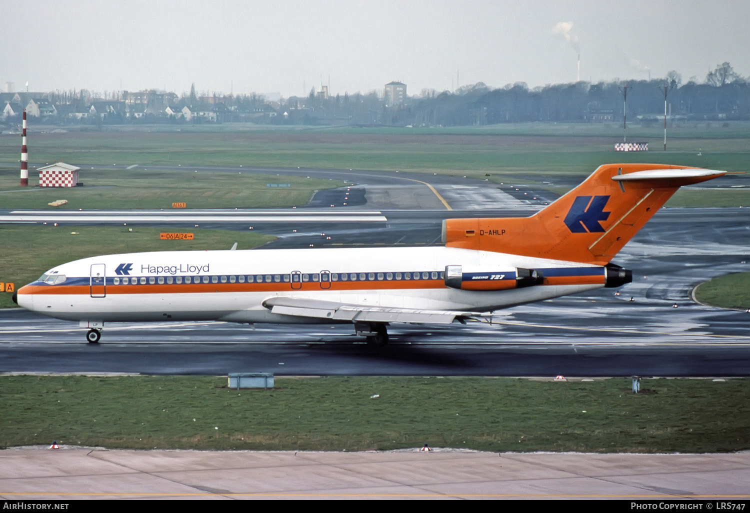 Aircraft Photo of D-AHLP | Boeing 727-14 | Hapag-Lloyd | AirHistory.net #258377