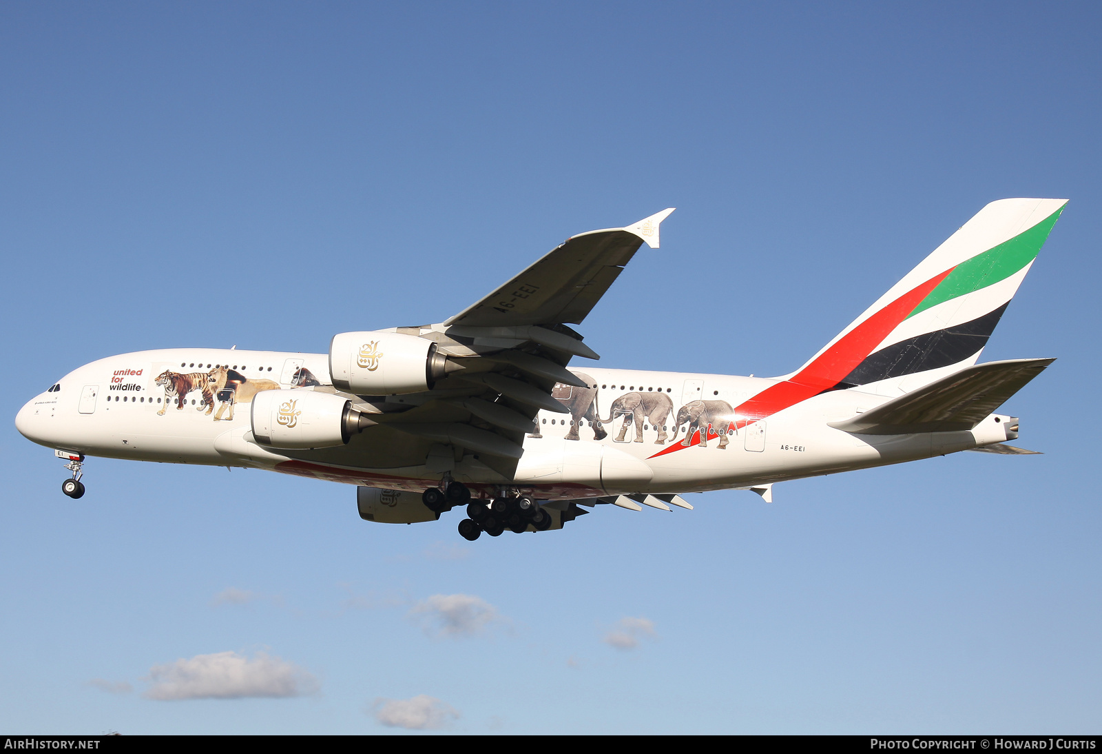 Aircraft Photo of A6-EEI | Airbus A380-861 | Emirates | AirHistory.net #258383
