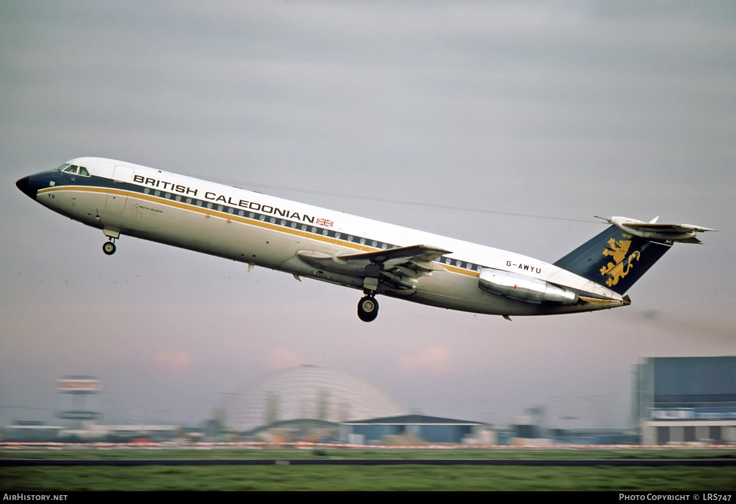 Aircraft Photo of G-AWYU | BAC 111-501EX One-Eleven | British Caledonian Airways | AirHistory.net #258384