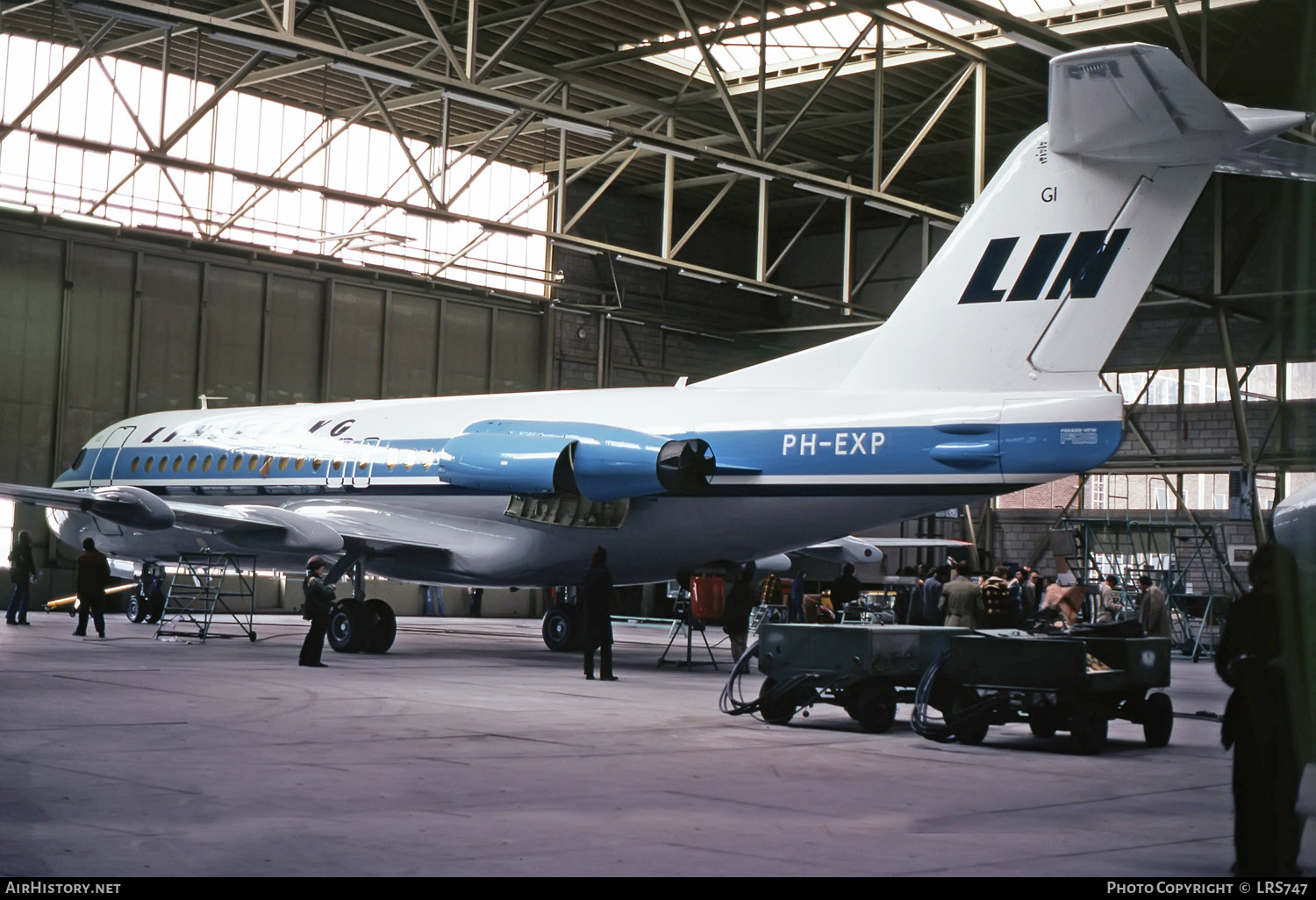 Aircraft Photo of PH-EXP | Fokker F28-4000 Fellowship | Linjeflyg | AirHistory.net #258401