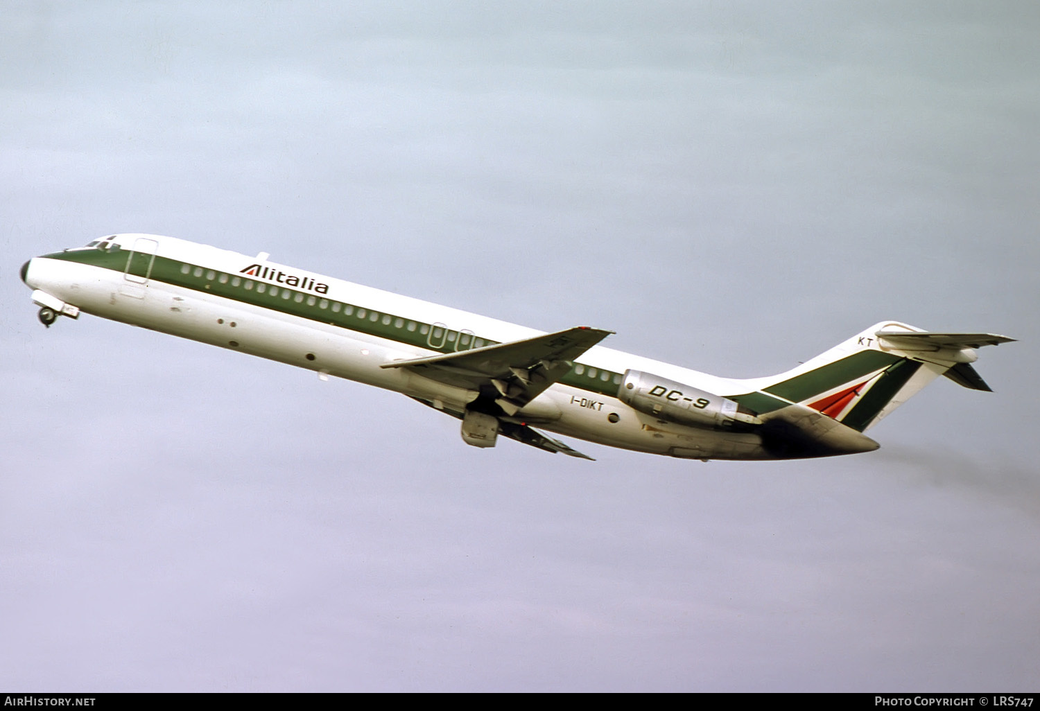 Aircraft Photo of I-DIKT | McDonnell Douglas DC-9-32 | Alitalia | AirHistory.net #258420