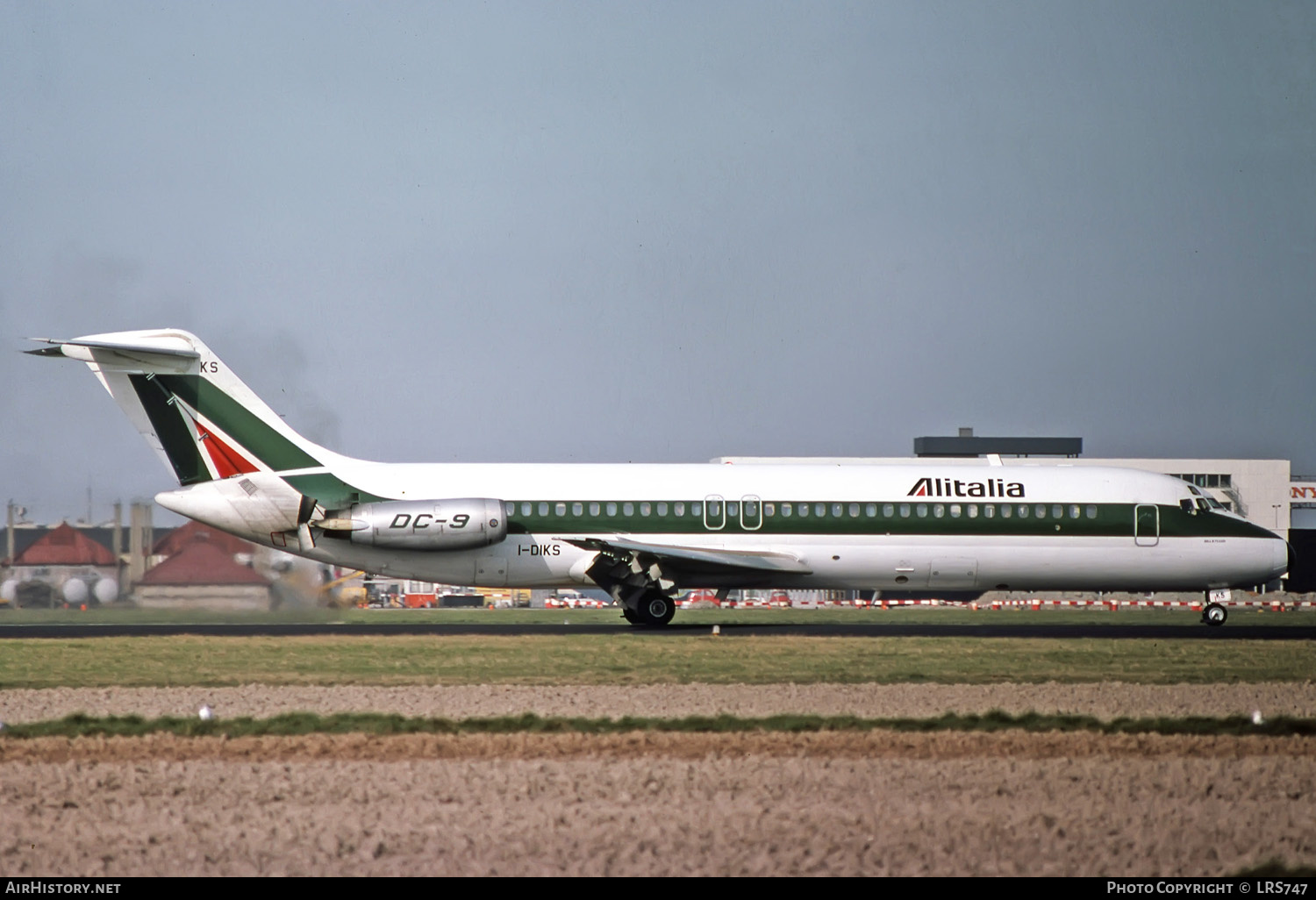 Aircraft Photo of I-DIKS | McDonnell Douglas DC-9-32 | Alitalia | AirHistory.net #258428